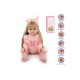 Лялька гумова AFD функціональна 52 см звуки прошите волосся бежева 8866-31S