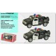 KINSMART Hammer H2 Police 2005, металлическая, инерционная