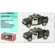 Металева інерційна автомодель Kinsmart Hammer H2 Police 2005