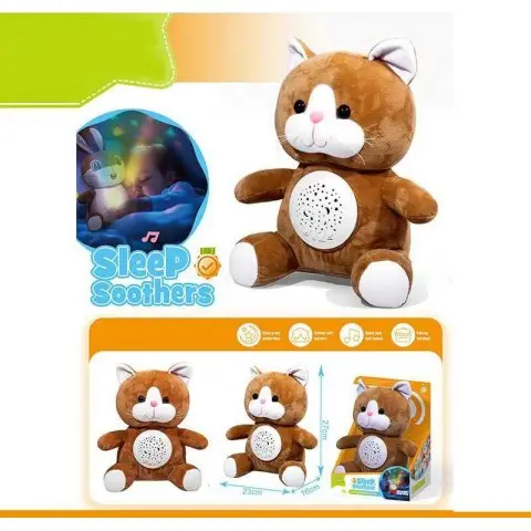 Нічник Кошеня звуки природи мелодії підсвічування регулювання гучності DH9