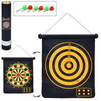 Дартс магнітний 15" дротики 6 шт