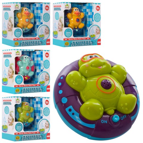 Водоплавна іграшка, 10 см, бризкає водою (В асортименті)