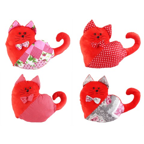 М’яка іграшка Серце Кіт, 34 см