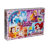 Пазли G-Toys Принцеси Дісней, 117 елементів, PD69