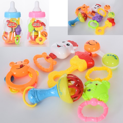 Брязкальце, 6 шт., від 11 см, в колбі 13x20x13 см