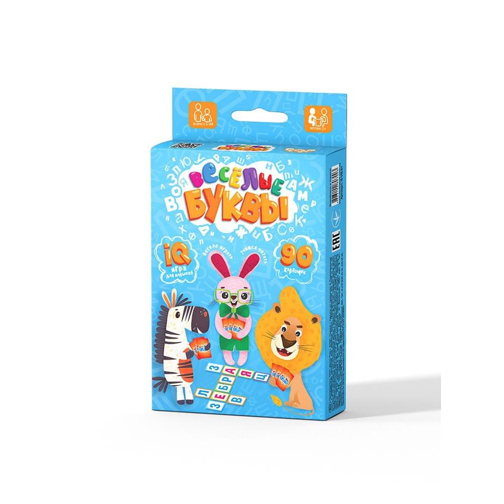 Настільна гра "Весёлые буквы" рос (32) Danko Toys