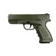 Страйкбольний пістолет Galaxy Glock, метал, зелений, вага 560 г, G39G