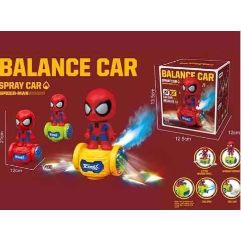 Балансир Людина павук, 0711, з музичними та світловими ефектами, парогенератор (В асортименті)