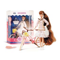 Лялька Emily Romantic з велосипедом, KH23/019