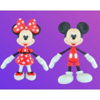 3D іграшка Мікі Маус рухливий 13 см