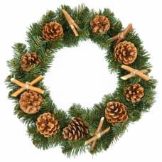 Вінок різдвяний Yes! Fun з прикрасами "Різдвяна ніч" діаметр 40см 904204