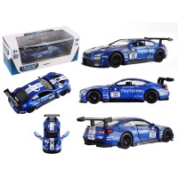 Автомодель BMW M6 GT3, синій