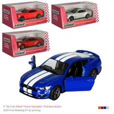 Модель легкова ford mustang gt (2015) 5'' kt5386fw w/printing метал. Інерція відкр. Дв. 4кол. Коробка