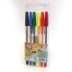 Набір кулькових ручок BEIFA-6, 6 кольорів