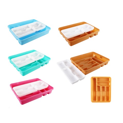 Лоток для столових приборів подвійний (В асортименті)