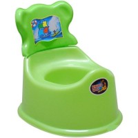 Горщик дитячий зі спинкою, салатовий, Kinderway, 25-002