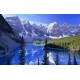 Алмазна мозаїка на підрамнику Озеро в горах 40×50 см 71776_BGLE