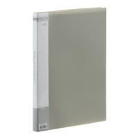 Папка А4 з боковим притиском Jobmax, сірий