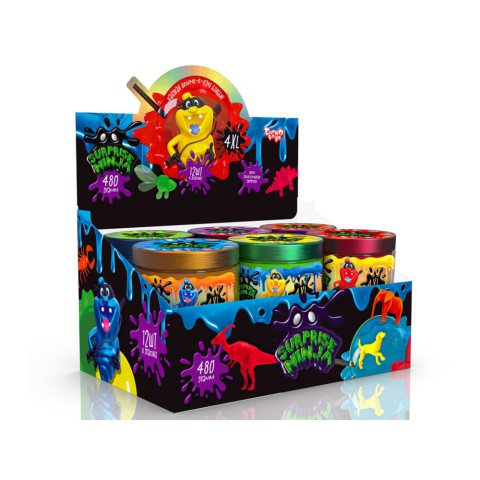 В’язка маса Surprise Ninja 4XL (українською)/російська, Danko Toys