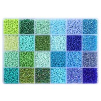 Набір бісеру в пластиковому боксі-органайзері 1199-325