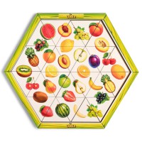 Дерев'яний пазл-головоломка Ubee Фрукти 24*27*0,6см ПСД170