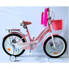 Велосипед дитячий 18" Corso Nice NC-18112 дискові гальма, зібраний 85%