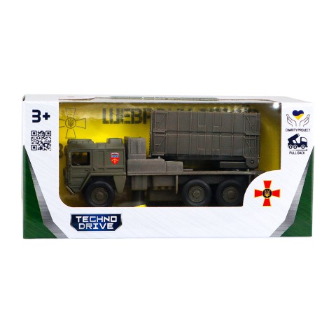 Модель серії Шеврони Героїв – РЕАКТИВНА СИСТЕМА ЗАЛПОВОГО ВОГНЮ – 96 ЗРБр