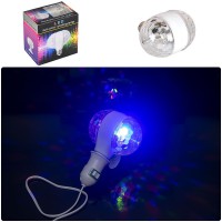 Лампа що обертається Діамант LED подвійна зі світловими ефектами