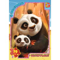 Пазли G-Toys Звірята з усього світу, 70 елементів, AG06