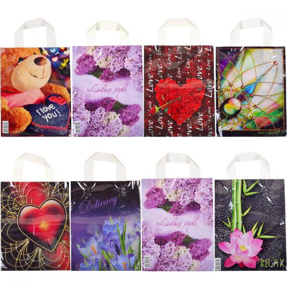 Пакет ламінований "Петля" малий, ціна за 10 шт. //