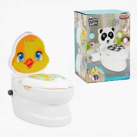 Горщик дитячий Pilsan Каченя, тримач для паперу, звуки води, підсвічування, 07-564