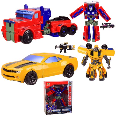 Трансформер, 21x8x21 см, 23.5x10.5x29.5 см, 611-11A/B (В асортименті)