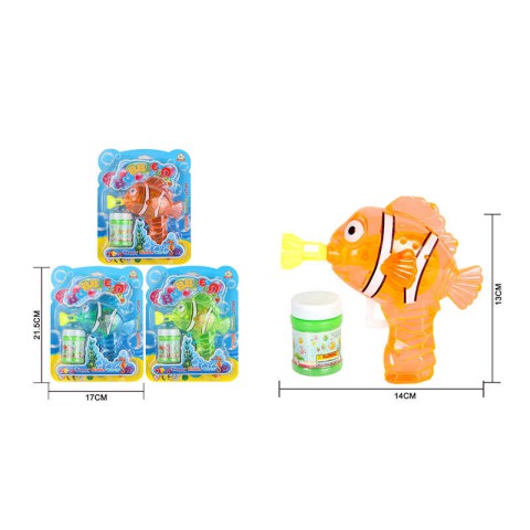 Пістолет з мильними бульбашками, 81-14 (В асортименті)