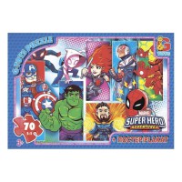Пазли G-Toys Месники, 70 елементів