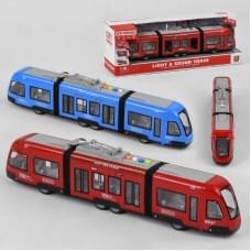 Поїзд батар.світло,звук,у кор.48*10,5*16,5см /18/