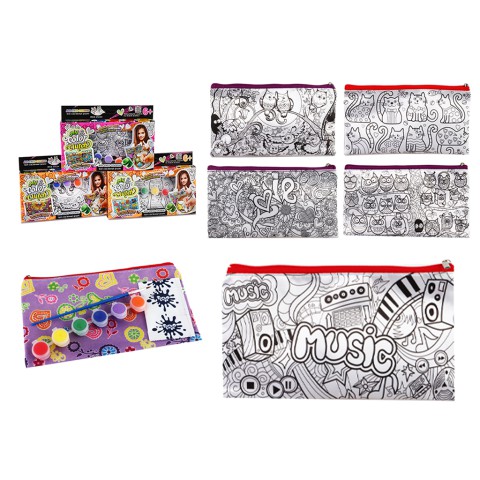 Набір творчості, My Color Clutch, Пенал-розмальовка, Danko Toys