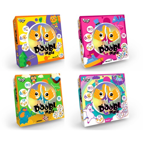 Настільна гра Doobl Image, велика (українською), Danko Toys