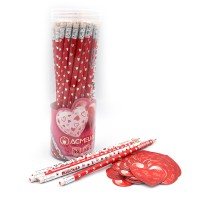 Олівець чорнографітний Acmeliae Love, HB, 2.2 мм, 48 шт.