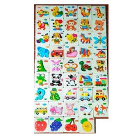 Дерев’яна іграшка Пазли (тварини, транспорт, комахи, фрукти), 15x15x0.5 см (В асортименті)