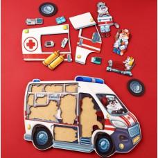 Дерев'яний сортер-головоломка Швидка допомога Ubee ПСФ020 Дерев'яний сортер-головоломка Швидка допомога Ubee ПСФ020