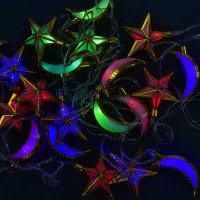 Гірлянда світлодіодна мультиколор, 20 лампочок, 5 м