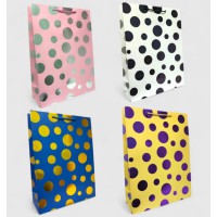 Подарунковий пакет Кружечки 31×42×12 см набір 4 шт bl2502-105