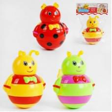 Неваляшка 3 види, комашка, світло, звук, у п/е /72-2/