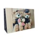 Подарунковий пакет Ведмежатка 45×33×13 см 9853-1