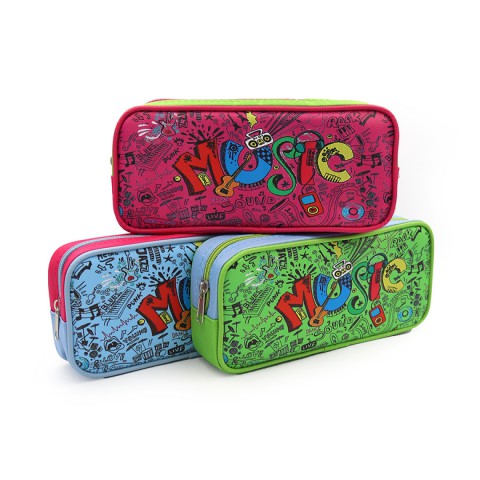 Пенал Music, 19x7x4 см, 0149P (В асортименті)