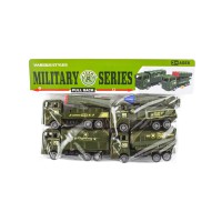 Набір інерційних військових машин, 4 шт.