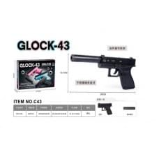 Пістолет мет. кульки, у кор. 21*14*4 см /48/