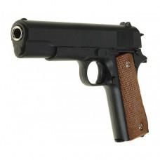 Страйкбольний пістолет Galaxy Colt M1911 Classic метал пластик з пульками, вага 510 г G13