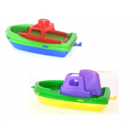 Пасочки, Лопатка, Відерце Катер буксир, 9x16 см (В асортименті)