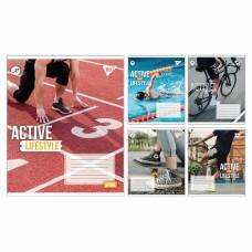 А5/48 кл. Yes Active lifestyle, зошит учнівський загальний, ціна за 10 шт. //
